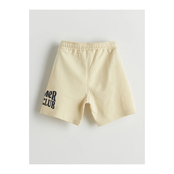 Beli Lastikli Erkek Çocuk Şort