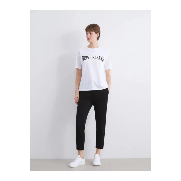 Beli Lastikli Kadın Eşofman Altı (W5)