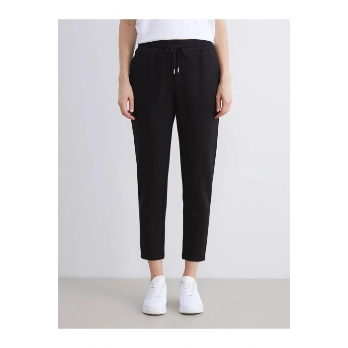 Beli Lastikli Kadın Eşofman Altı (W5)