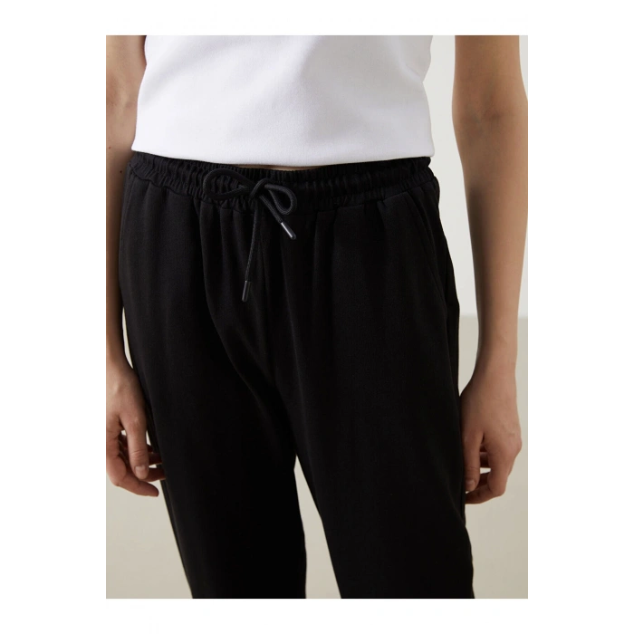 Beli Lastikli Kadın Jogger Eşofman Altı