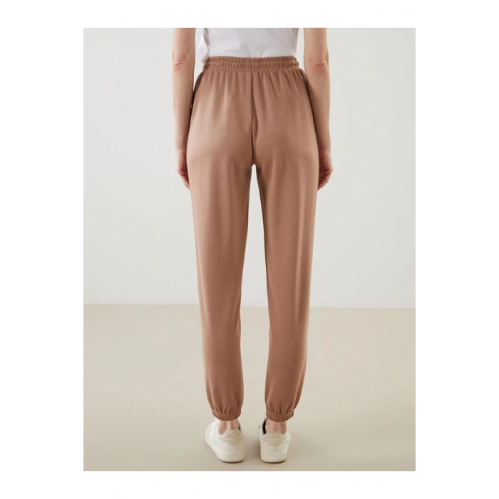 Beli Lastikli Kadın Jogger Eşofman Altı (S5)