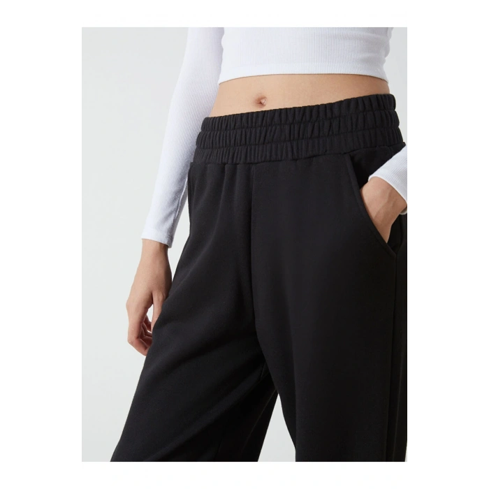 Beli Lastikli Kadin Jogger Esofman Alti - W4DN10Z8