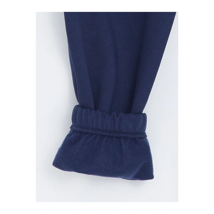 Beli Lastikli Kadın Kalın Jogger Eşofman Altı