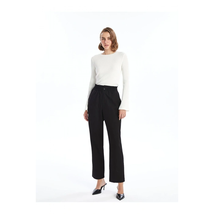 Beli Lastikli Kadın Pantolon