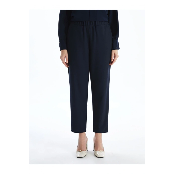 Beli Lastikli Kadın Pantolon