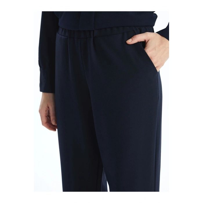 Beli Lastikli Kadın Pantolon