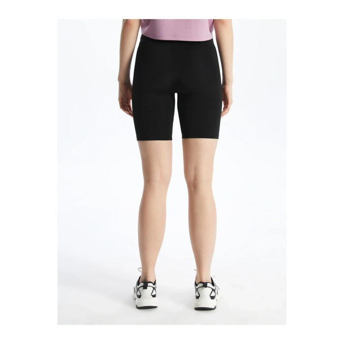 Beli Lastikli Kadın Şort Tayt