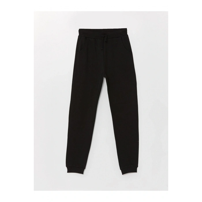 Beli Lastikli Kız Çocuk Jogger Eşofman Altı