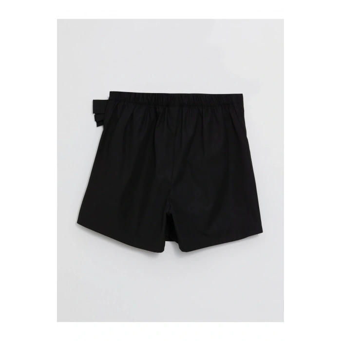 Beli Lastikli Kız Çocuk Şort Etek