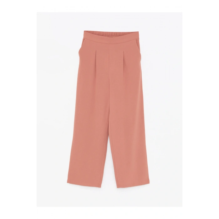 Beli Lastikli Rahat Kalıp Kadın Pantolon