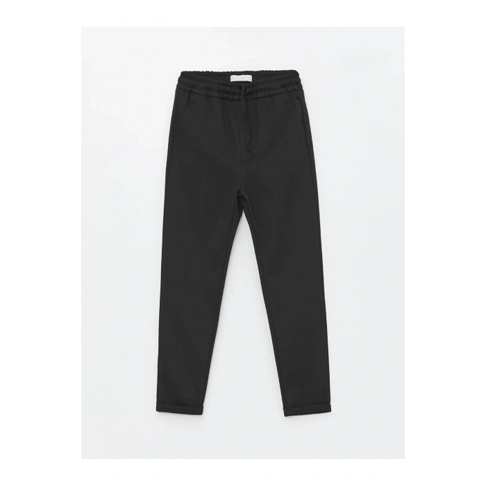 Beli Lastikli Slim Fit Erkek Çocuk Pantolon (S4)