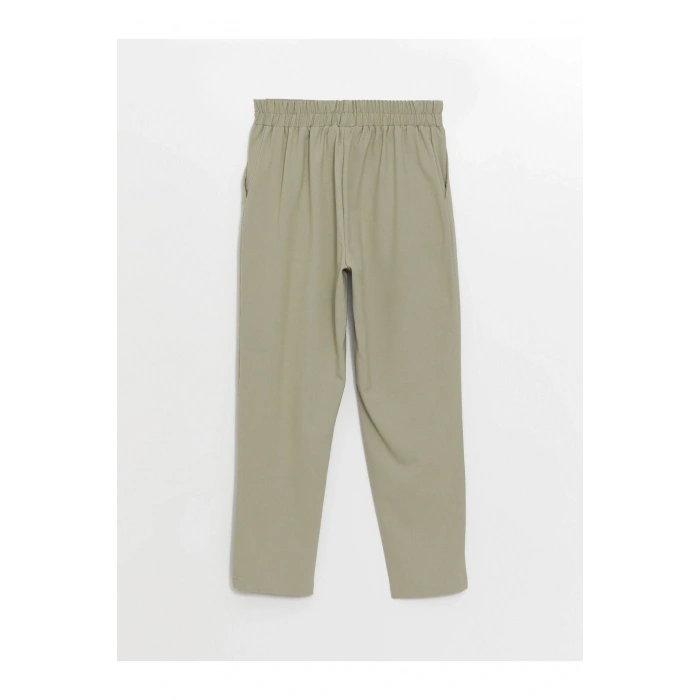 Beli Lastikli Standart Fit Kadın Pantolon