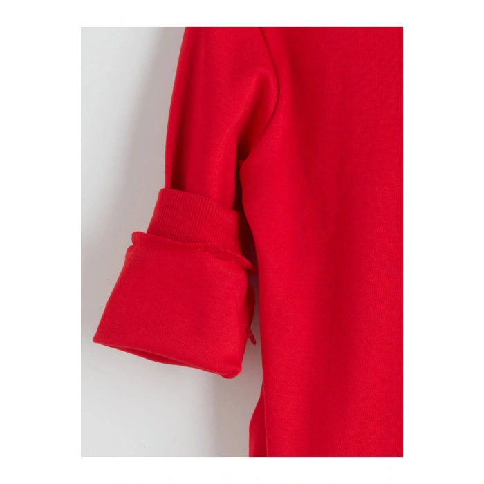 Bisiklet Yaka Atatürk Baskılı Erkek Çocuk Tişört