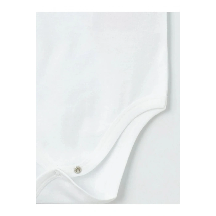 Bisiklet Yaka Basic Erkek Bebek Çıtçıtlı Body 2li