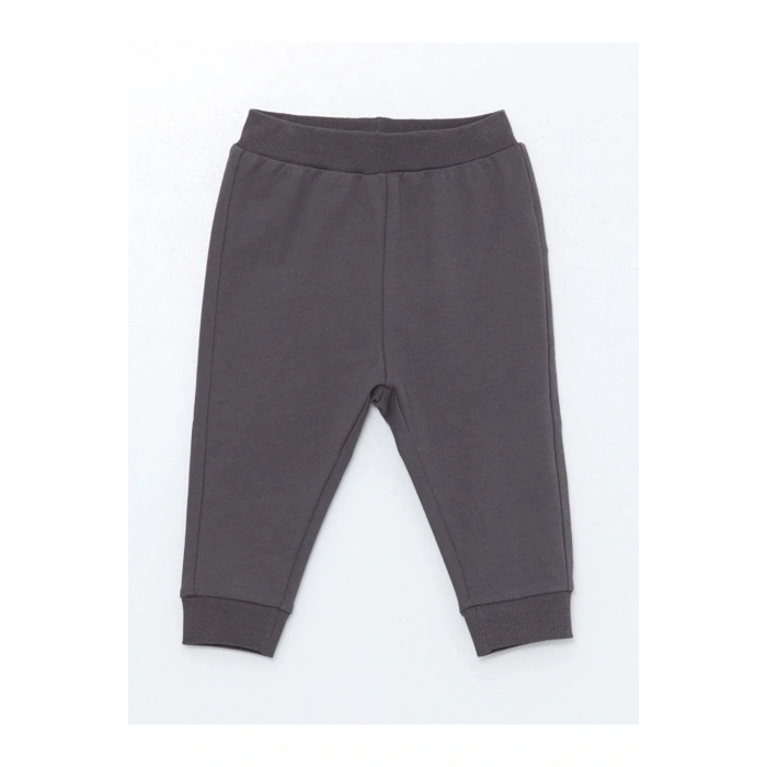 Bisiklet Yaka Baskılı Erkek Bebek Sweatshirt ve Eşofman Alt 2li Takım