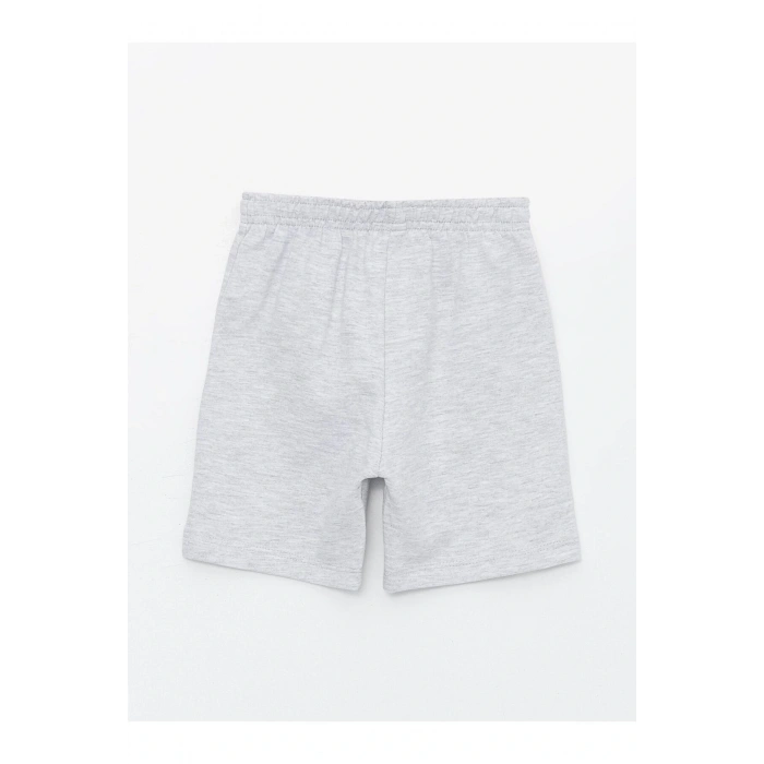 Bisiklet Yaka Baskılı Erkek Bebek Tişört ve Şort 2li Takım