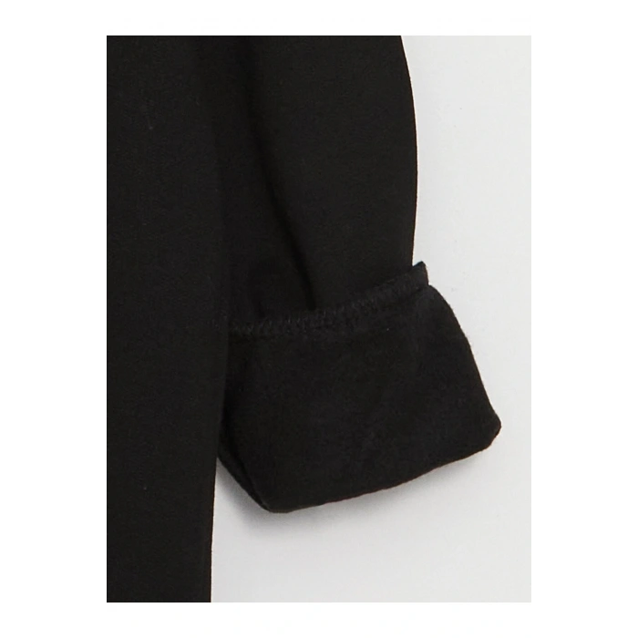 Bisiklet Yaka Baskılı Uzun Kollu Erkek Çocuk Sweatshirt