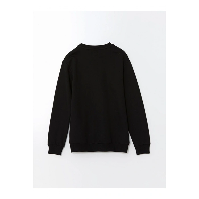 Bisiklet Yaka Erkek Çocuk Sweatshirt