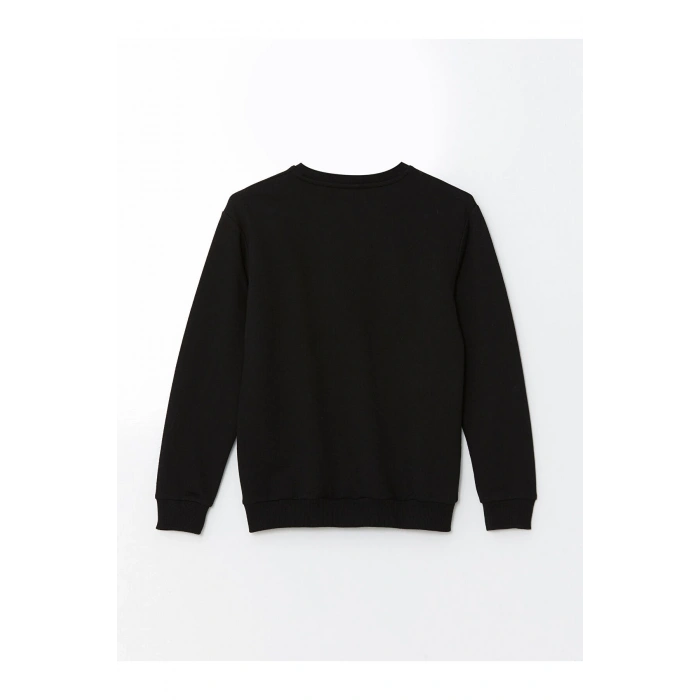 Bisiklet Yaka Erkek Çocuk Sweatshirt