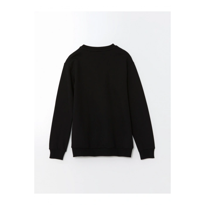 Bisiklet Yaka Erkek Çocuk Sweatshirt