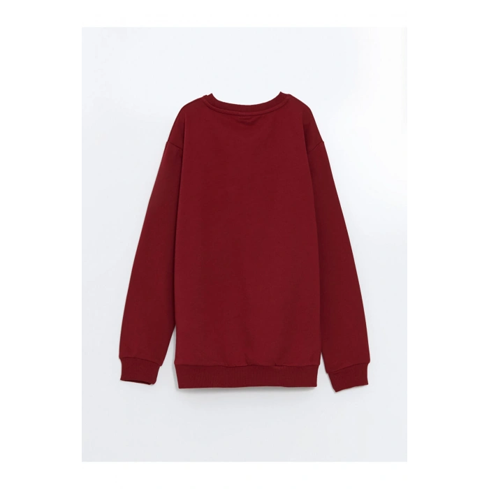 Bisiklet Yaka Erkek Çocuk Sweatshirt