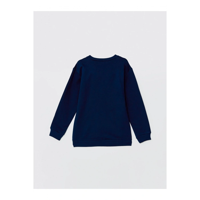 Bisiklet Yaka Erkek Çocuk Sweatshirt