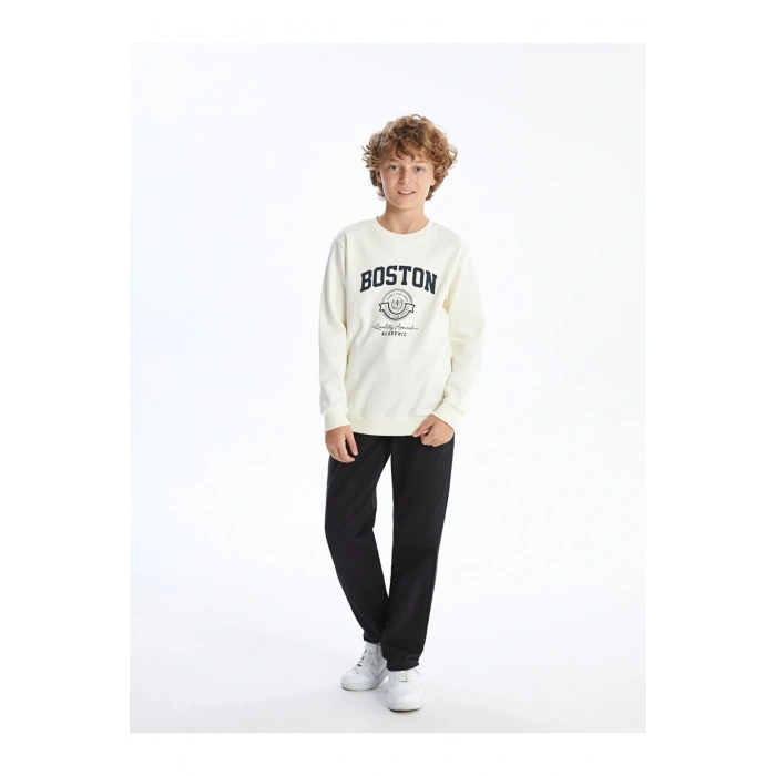 Bisiklet Yaka Erkek Çocuk Tişört