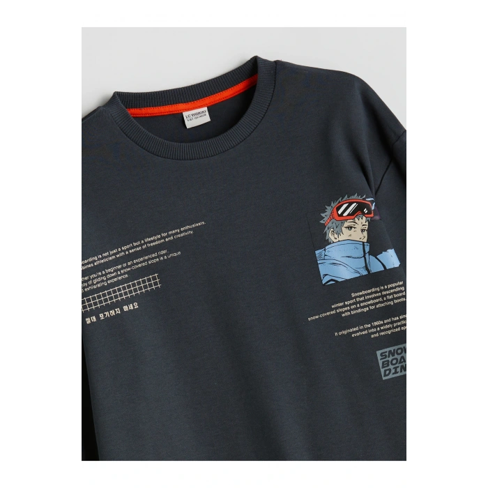 Bisiklet Yaka Erkek Çocuk Tişört