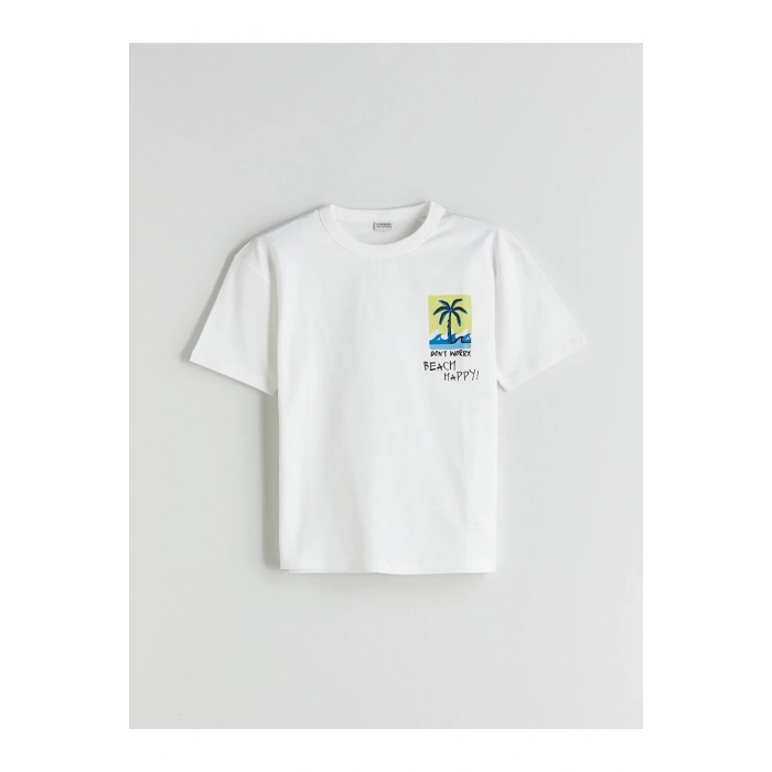 Bisiklet Yaka Erkek Çocuk Tişört 3lü