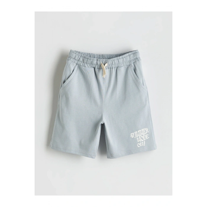 Bisiklet Yaka Erkek Çocuk Tişört ve Şort