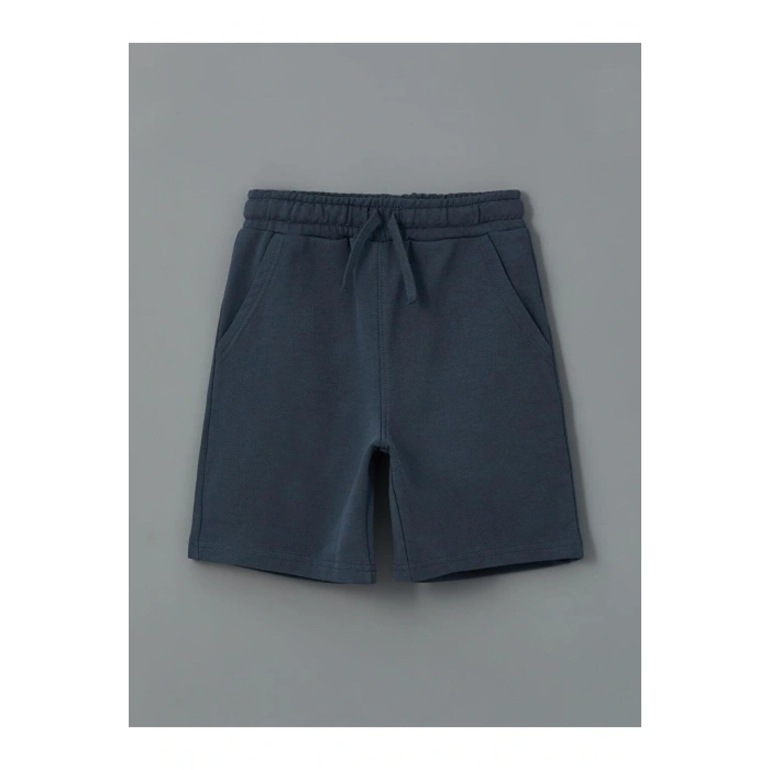 Bisiklet Yaka Erkek Çocuk Tişört Ve Şort (S5)