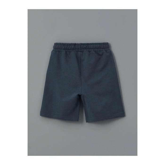 Bisiklet Yaka Erkek Çocuk Tişört Ve Şort (S5)