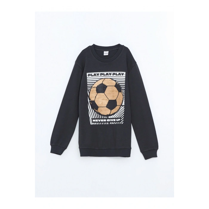 Bisiklet Yaka Erkek Cocuk Tisort - W4CB94Z4