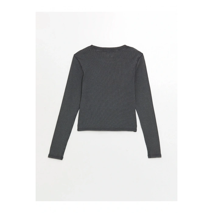 Bisiklet Yaka Kadin Body - W43344Z8