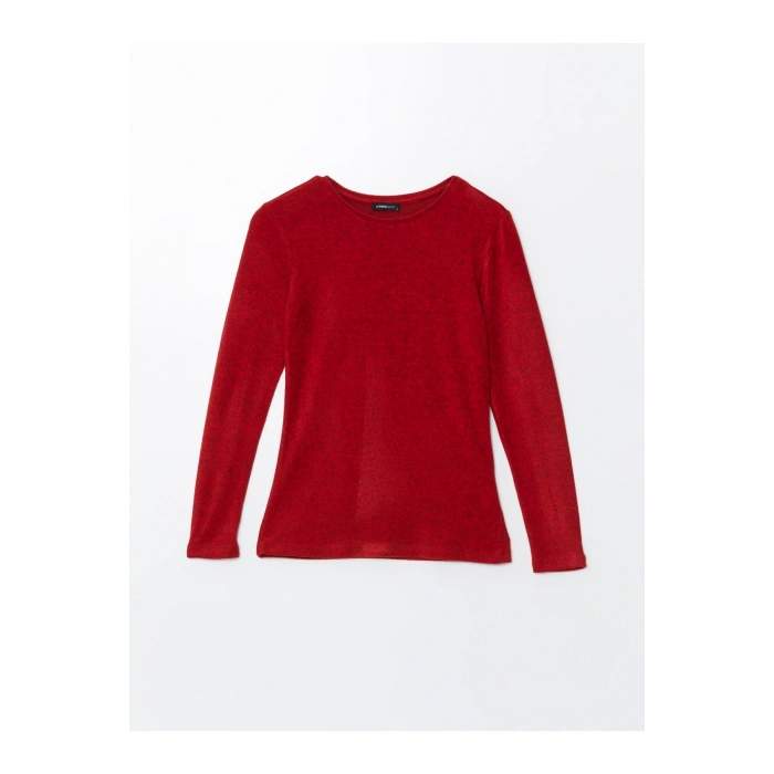 Bisiklet Yaka Kadın Tişört