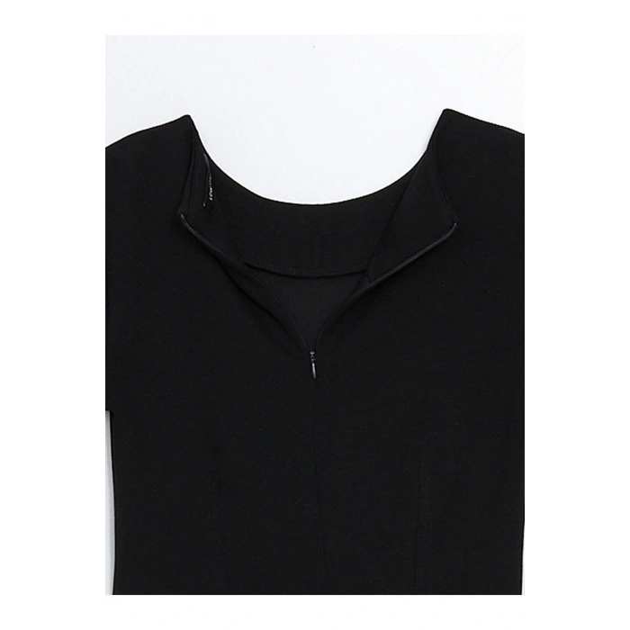 Bisiklet Yaka Kadın Tişört