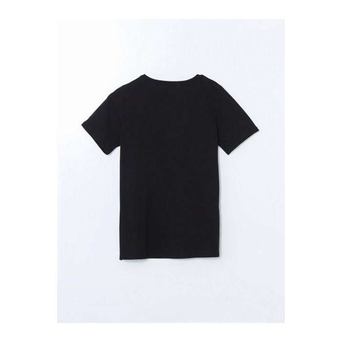 Bisiklet Yaka Kadın Tişört (S5)