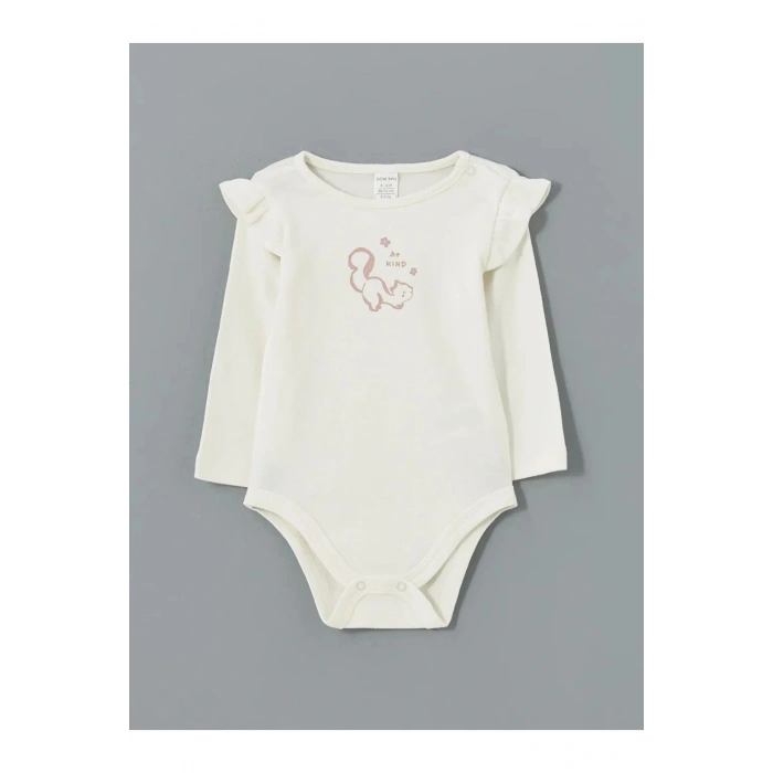 Bisiklet Yaka Kız Bebek Hastane Çıkış Seti