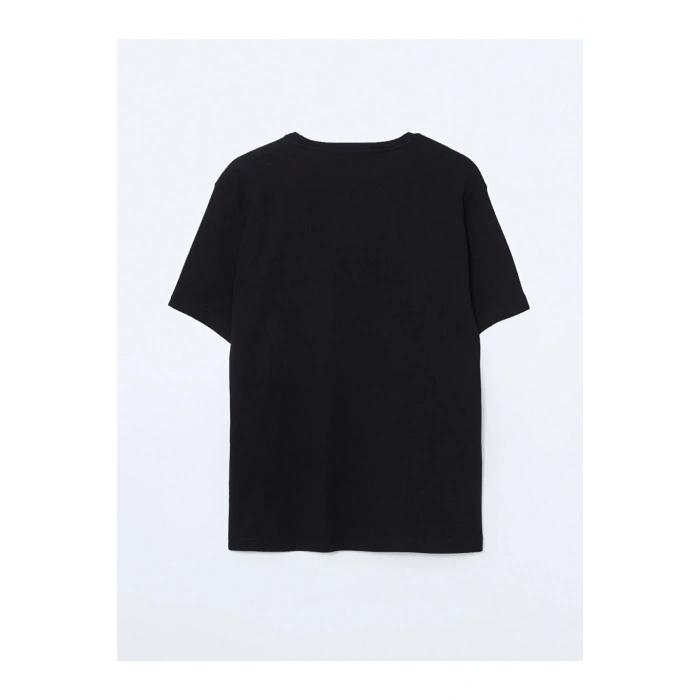 Bisiklet Yaka Penye Erkek Tişört (S5)