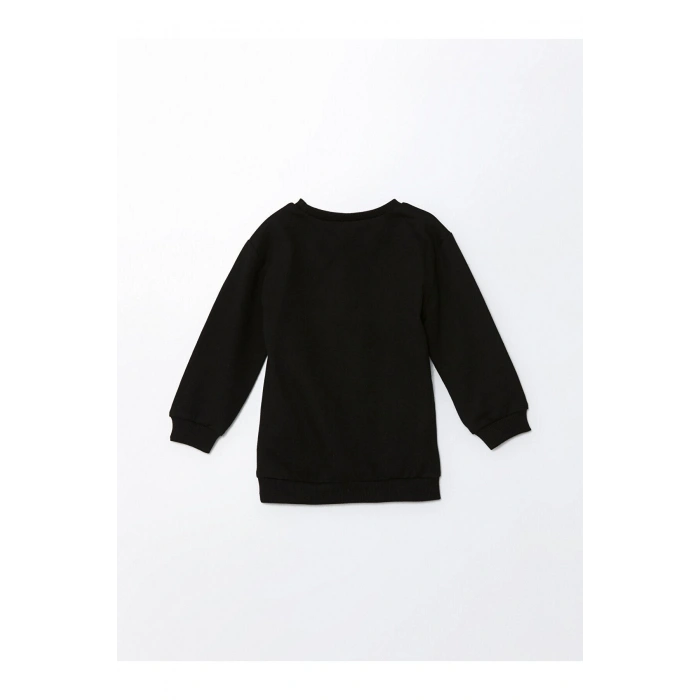 Bisiklet Yaka Uzun Kollu Atatürk Baskılı Erkek Bebek Sweatshirt