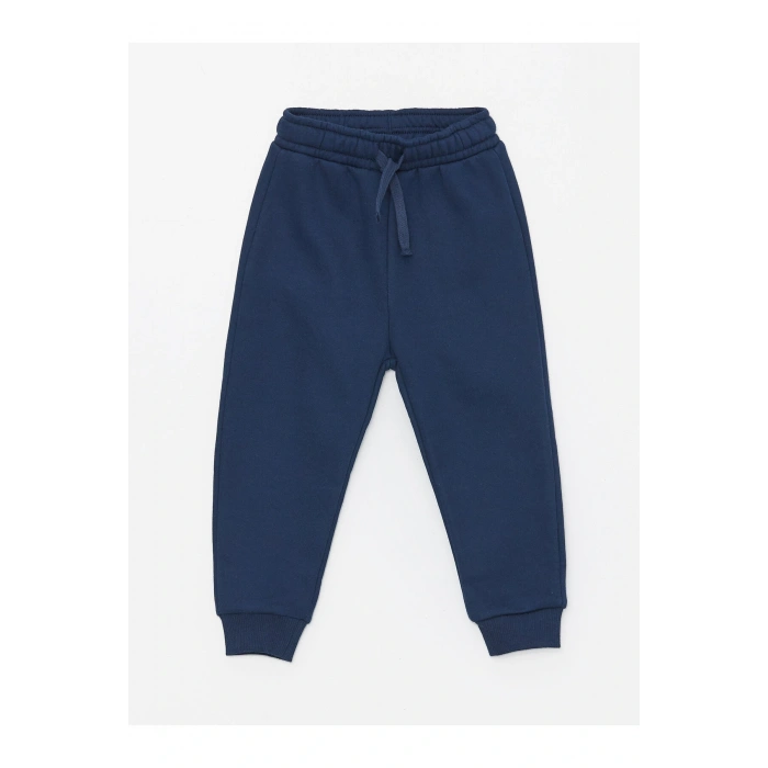 Bisiklet Yaka Uzun Kollu Baskılı Erkek Bebek Sweatshirt ve Eşofman Altı 2li Takım