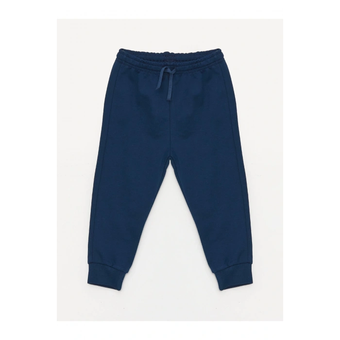 Bisiklet Yaka Uzun Kollu Erkek Bebek Sweatshirt ve Pantolon 2li Takım