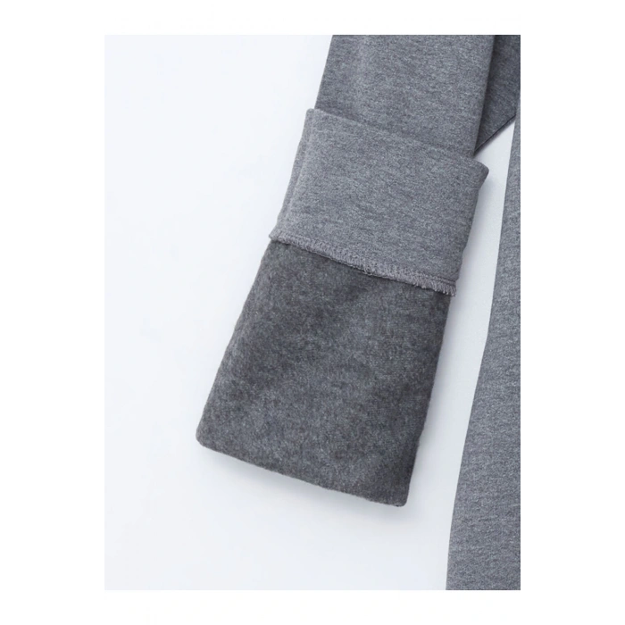 Bisiklet Yaka Uzun Kollu Erkek Sweatshirt