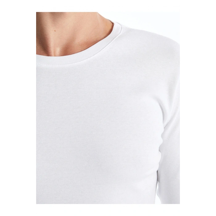 Bisiklet Yaka Uzun Kollu Erkek Tişört