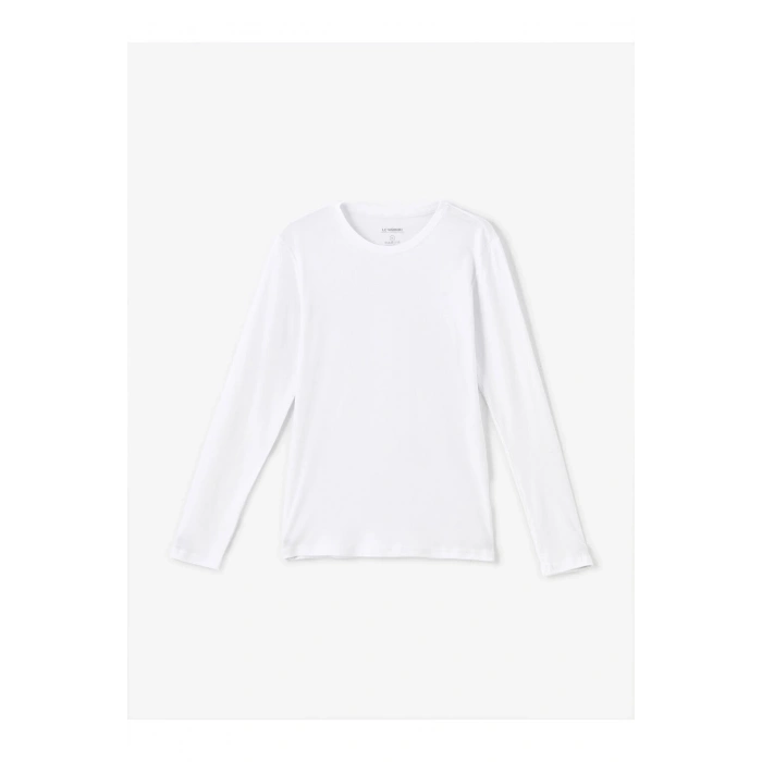 Bisiklet Yaka Uzun Kollu Erkek Tişört