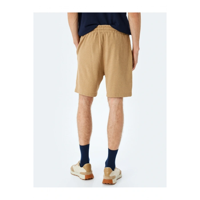 Cep Detaylı Mini Beli Bağcıklı Şort