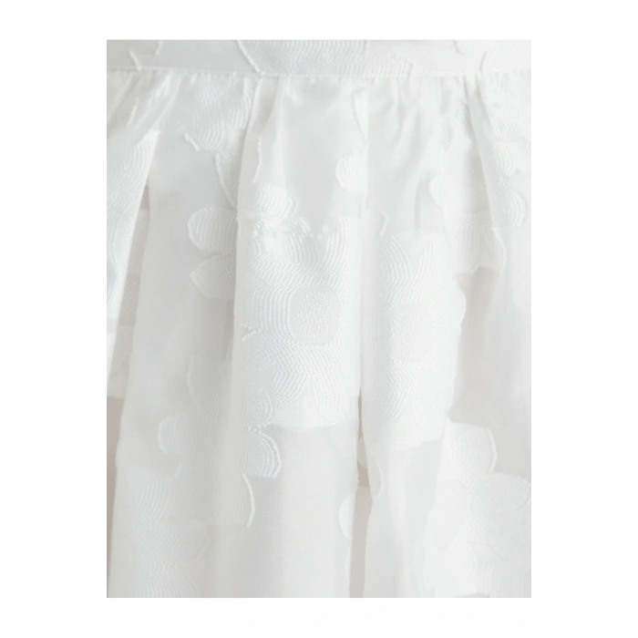 Çiçekli Mini Balon Etek