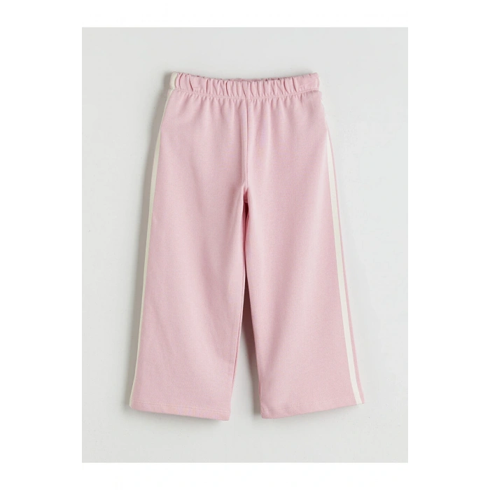 Çizgi Desenli Kız Çocuk Eşofman Altı