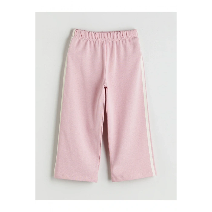 Çizgi Desenli Kız Çocuk Eşofman Altı