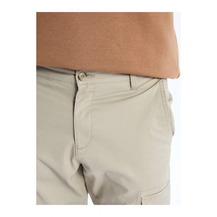 Dar Kalıp Gabardin Erkek Chino Pantolon